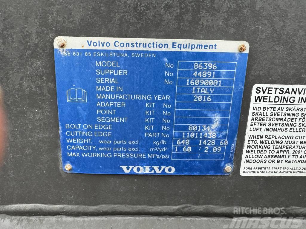 Volvo 1.6m Bucket Lopaty