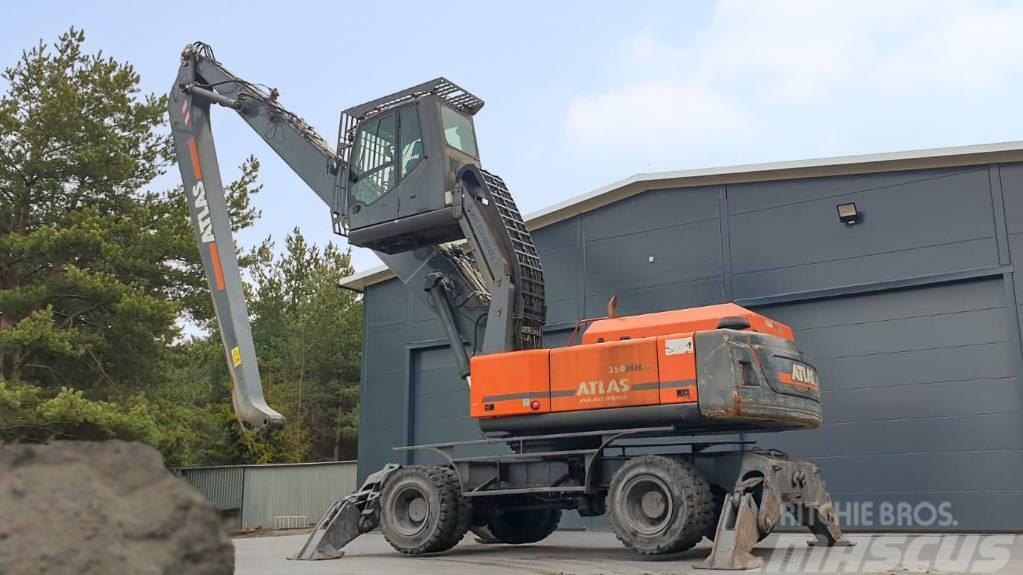 Atlas 350MH Maszyna przeładunkowa material handler Stroje pre manipuláciu s odpadom