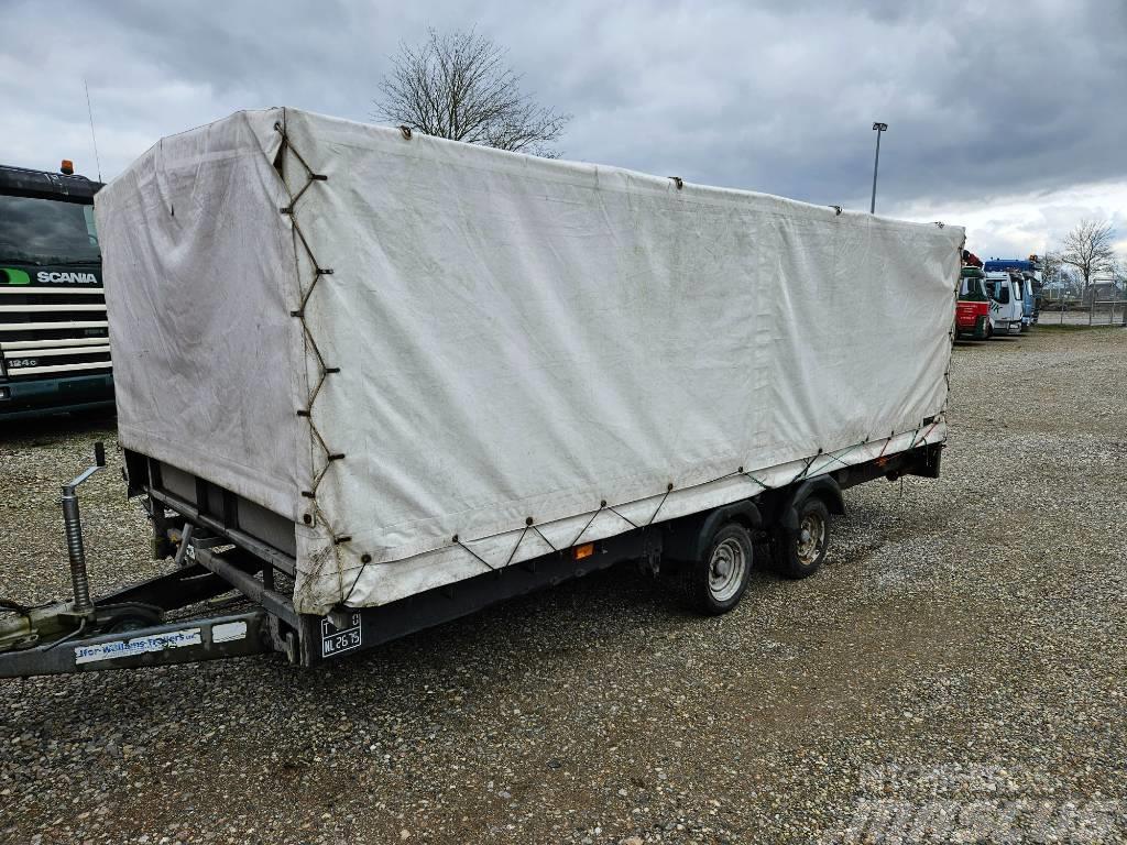 Ifor Williams 2 akslet gardin trailer Ľahké prívesy do 3500 kg