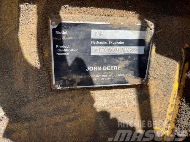 John Deere 85G Mini rýpadlá < 7t