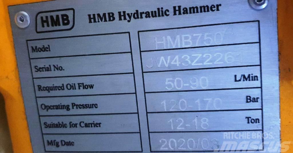 HMB 750 Búracie kladivá / Zbíjačky