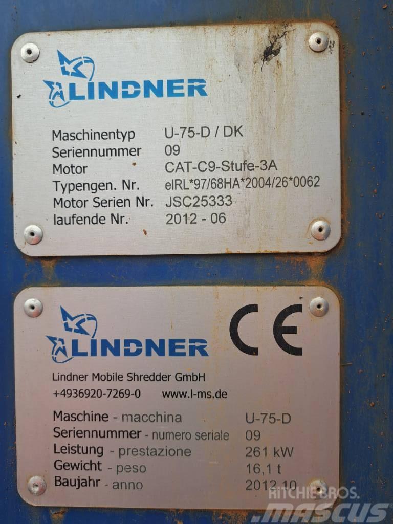 Lindner U75D Drviče odpadu