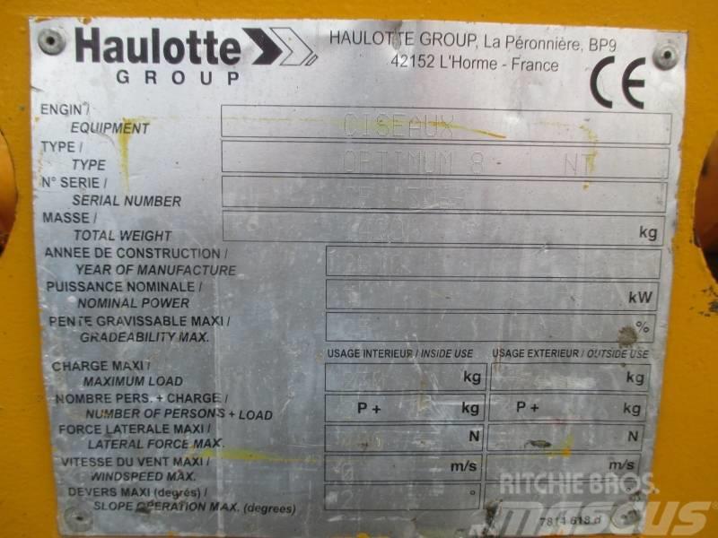 Haulotte Optimum  8 Nožnicové zdvíhacie plošiny