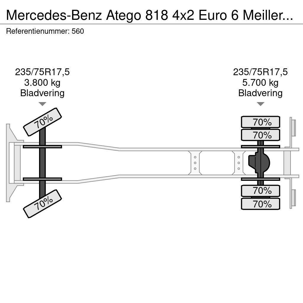Mercedes-Benz Atego 818 4x2 Euro 6 Meiller 3 Seitenkipper 2 Piec Sklápače