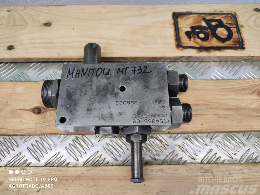 Manitou MT732 hydraulic lock Hydraulika