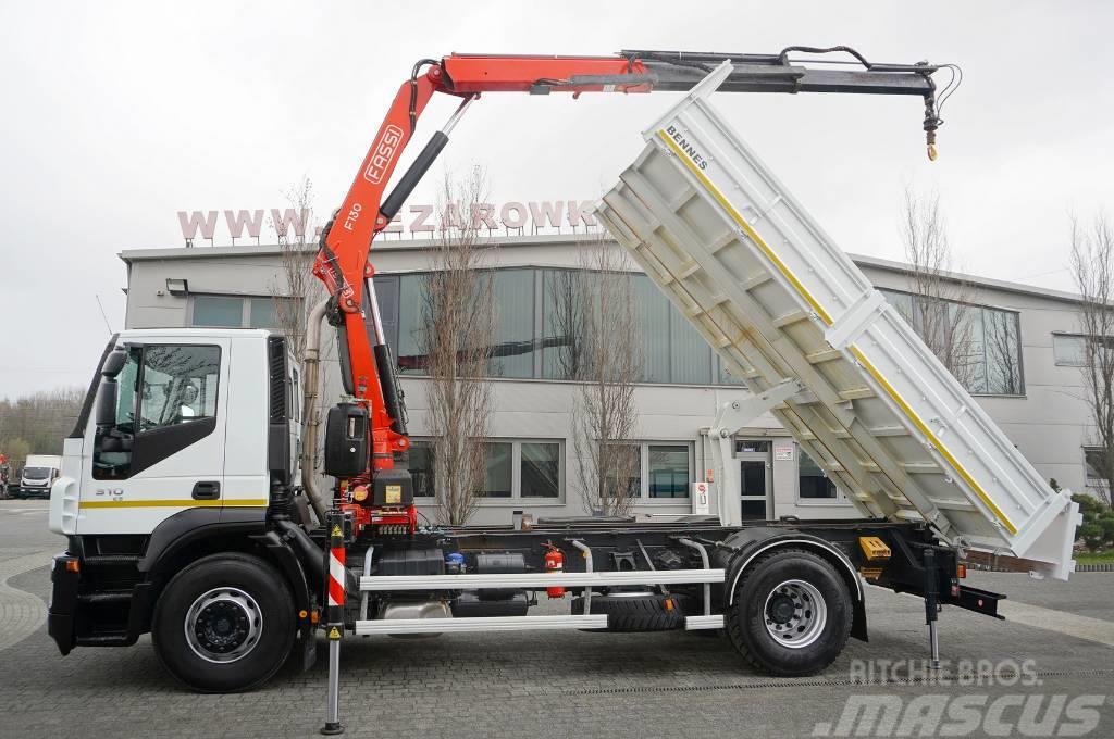 Iveco Stralis 19.310 19t / E5 / HDS Fassi F130A.22 tippe Autožeriavy, hydraulické ruky
