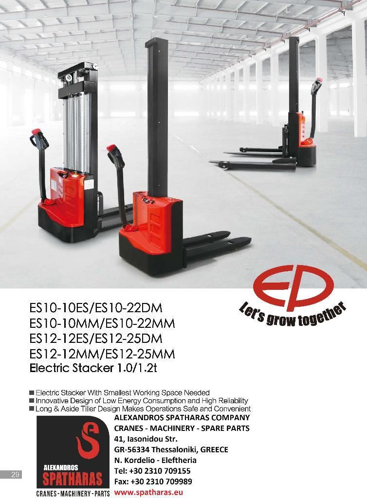 EP ES10-10MM Ručne vedené vysokozdvižné vozíky