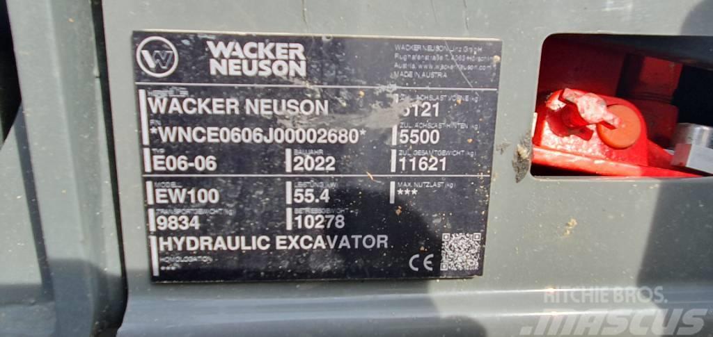 Wacker Neuson EW100 Kolesové rýpadlá