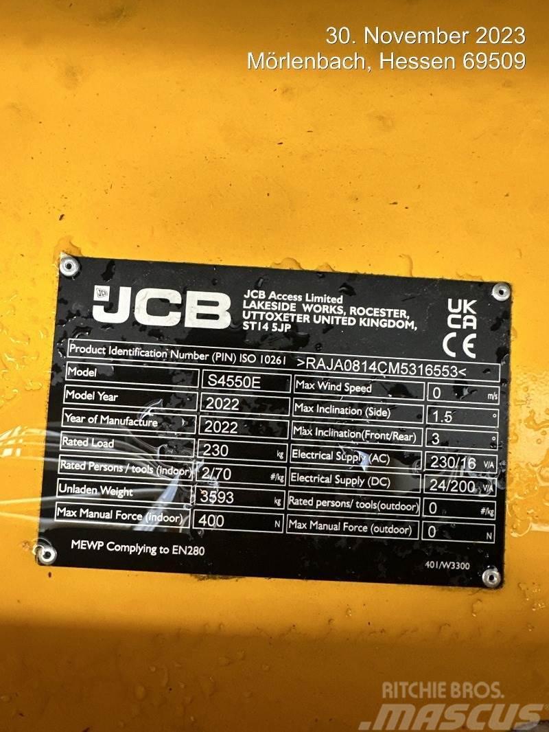 JCB S4550E Nožnicové zdvíhacie plošiny