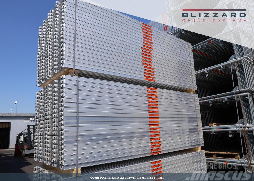 Blizzard Gerüstsysteme 61,24 m² neues Stahlgerüst mit Alubö Lešenárske zariadenie