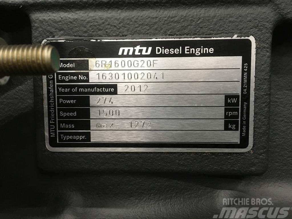 MTU 6R1600 G20F NEW Motory