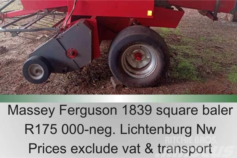 Massey Ferguson 1839 Ďalšie nákladné vozidlá