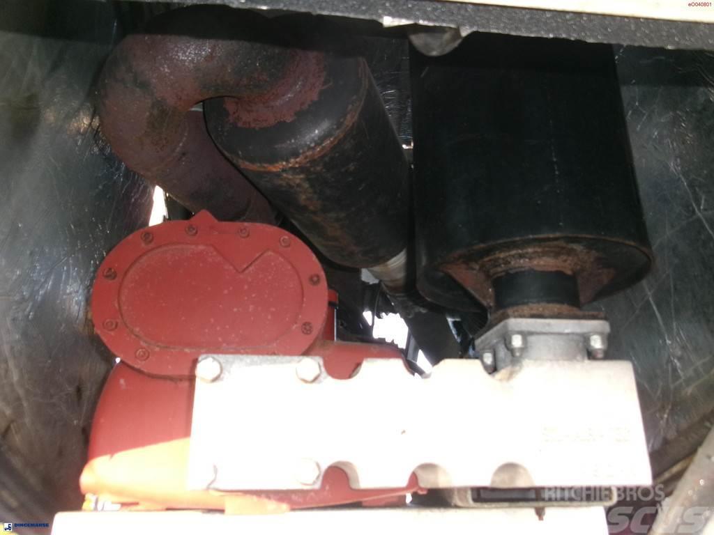 Feldbinder Powder tank alu 42 m3 (tipping) + engine/compresso Sklápacie návesy