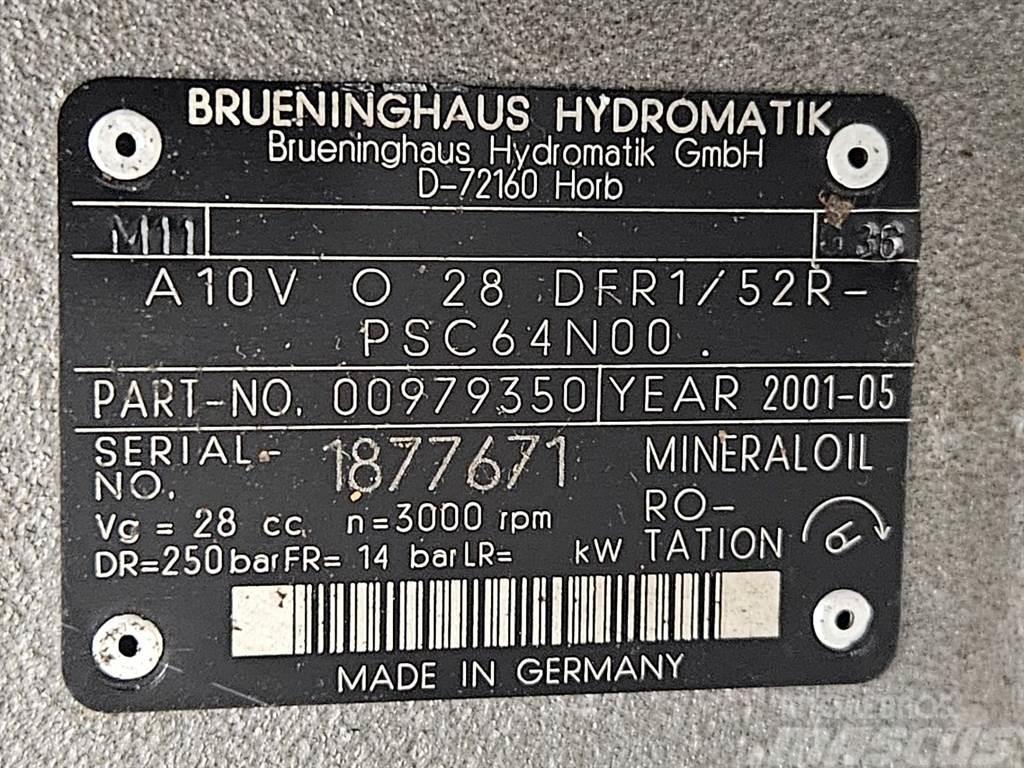 Brueninghaus Hydromatik A10VO28DFR1/52R-Load sensing pump Hydraulika