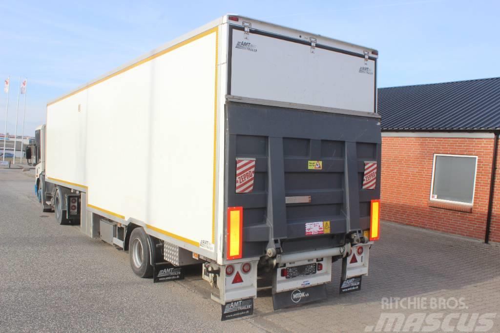 AMT CI100 - Nedbygget isoleret City BOX trailer M/lift Skriňové návesy