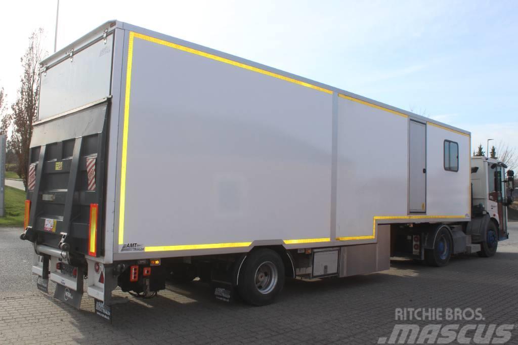 AMT CI100 - Nedbygget isoleret City BOX trailer M/lift Skriňové návesy