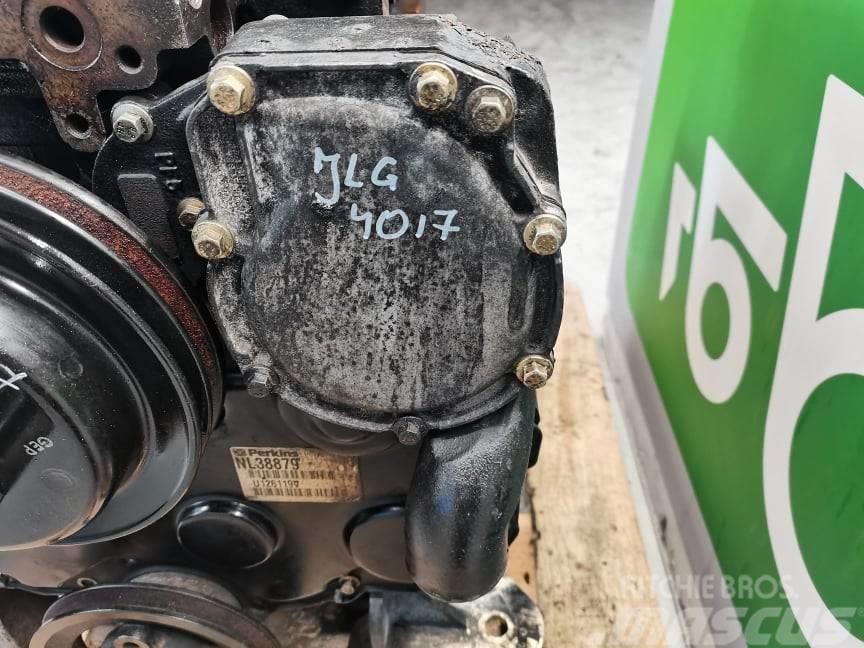 JLG 4017 PS {Perkins 1104D-44T NL} oil heat exchanger Motory