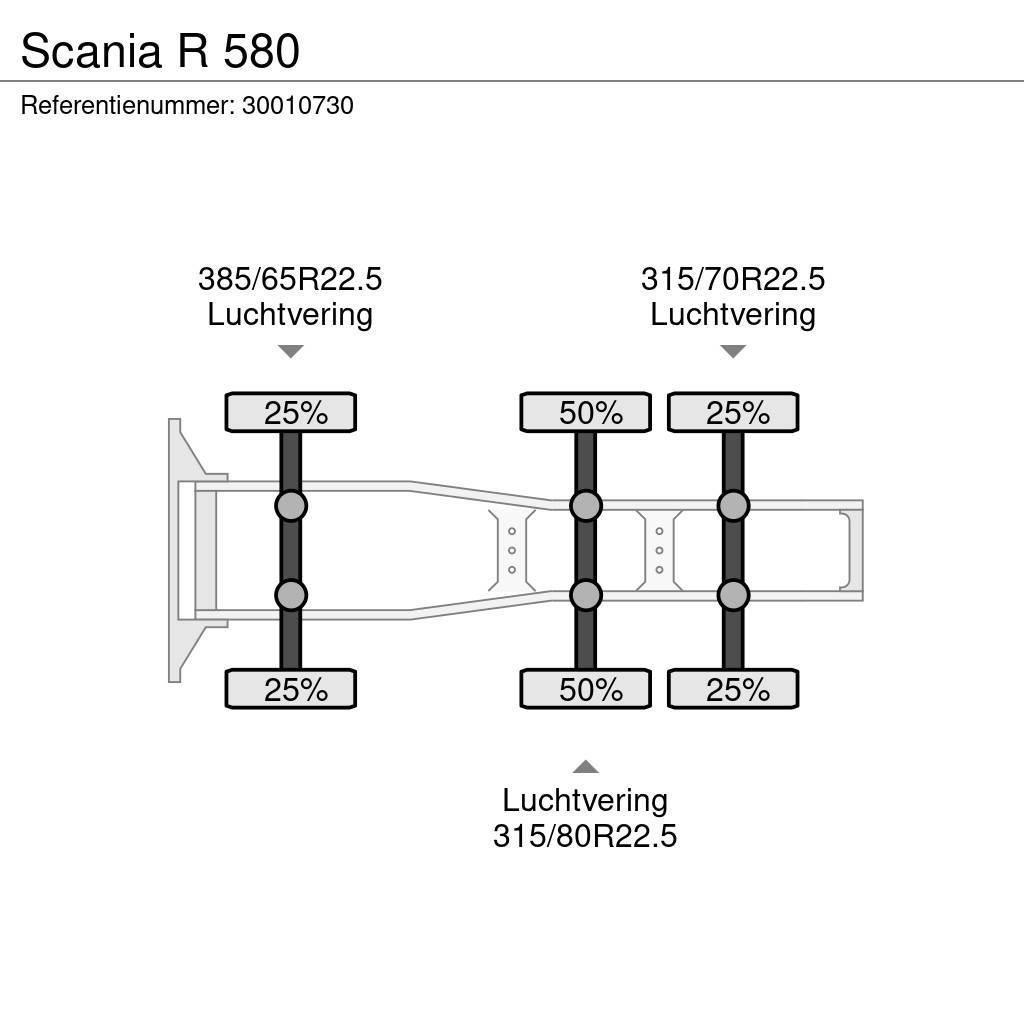 Scania R 580 Ťahače