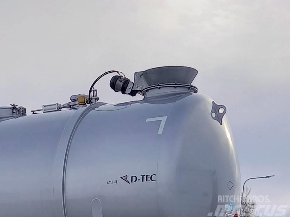 D-tec tanker manhole / filling funnel Cisternové prívesy