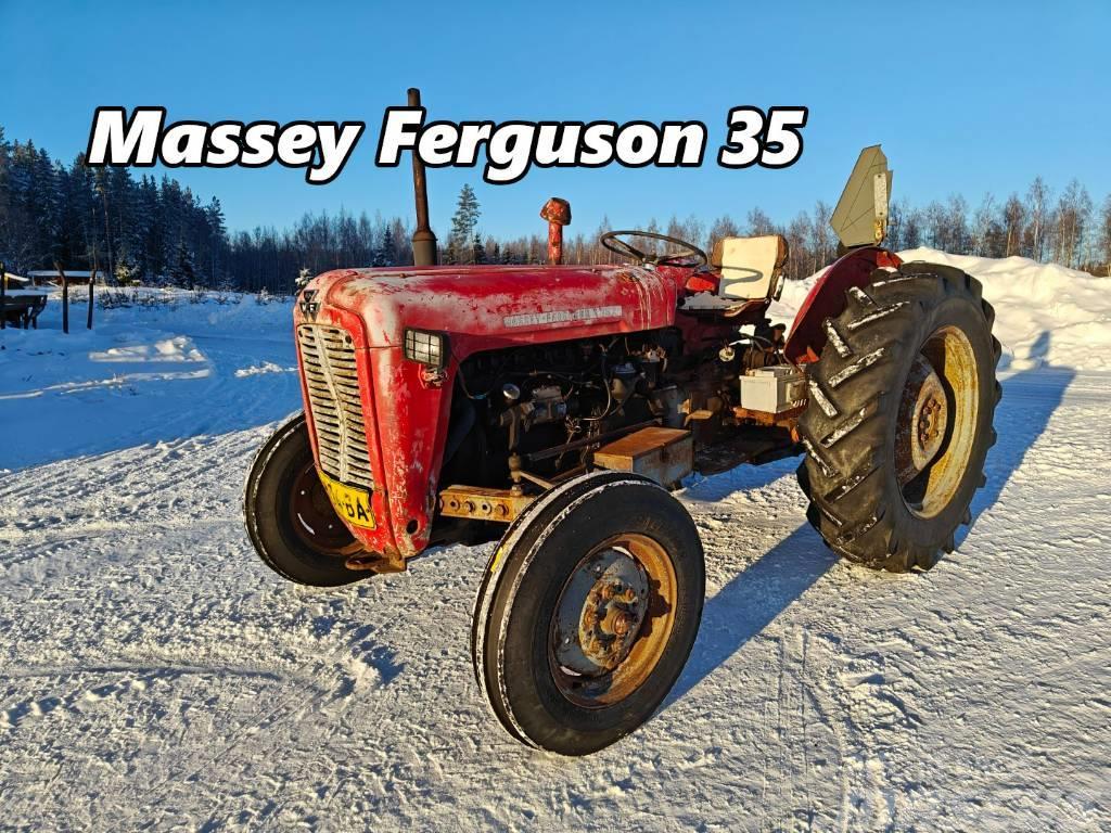 Massey Ferguson 35 - rekisterissä - VIDEO Traktory