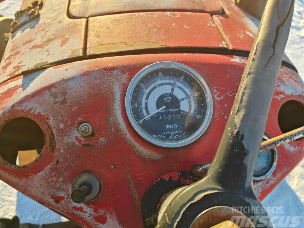 Massey Ferguson 35 - rekisterissä - VIDEO Traktory