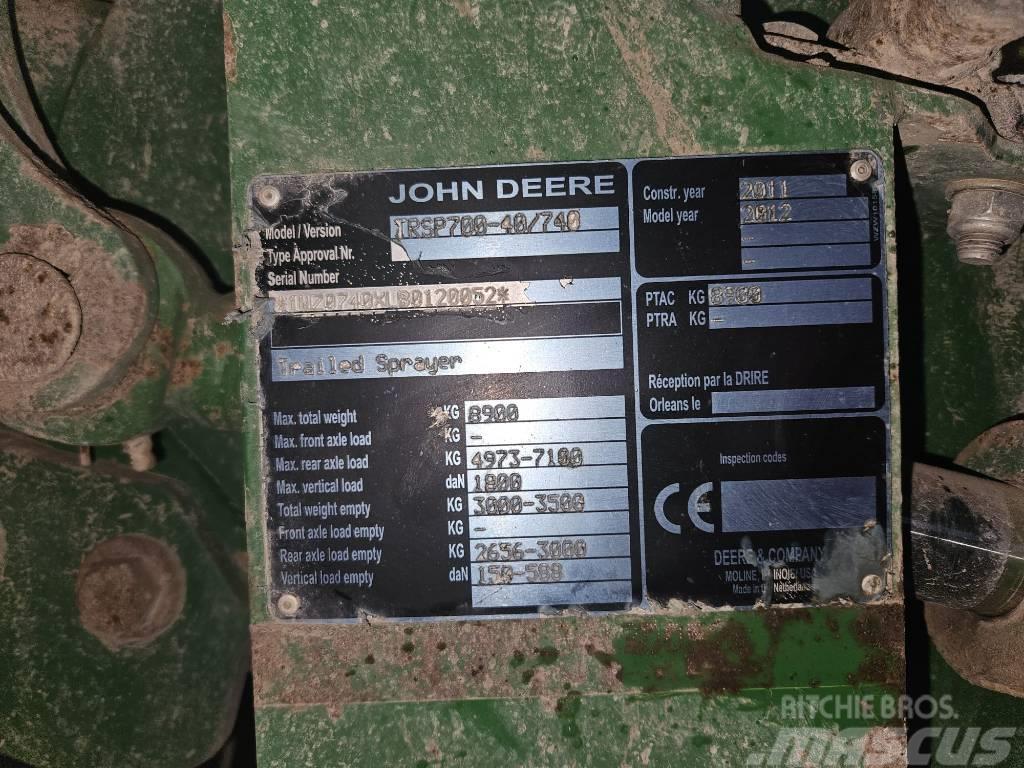 John Deere 740 Ťahané postrekovače