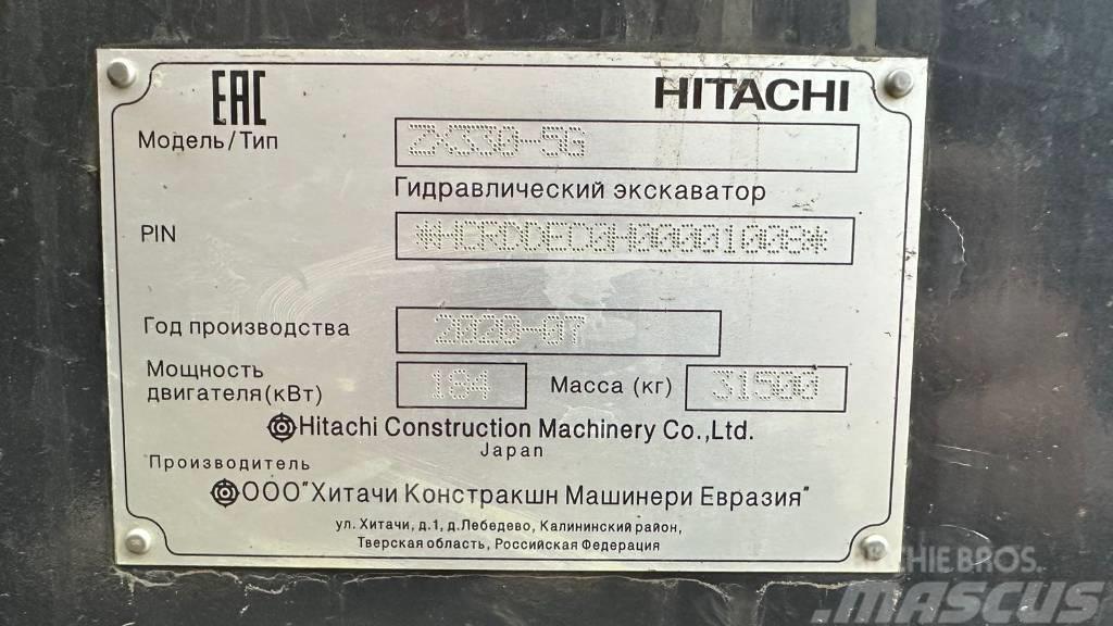 Hitachi ZX 330-5G Pásové rýpadlá