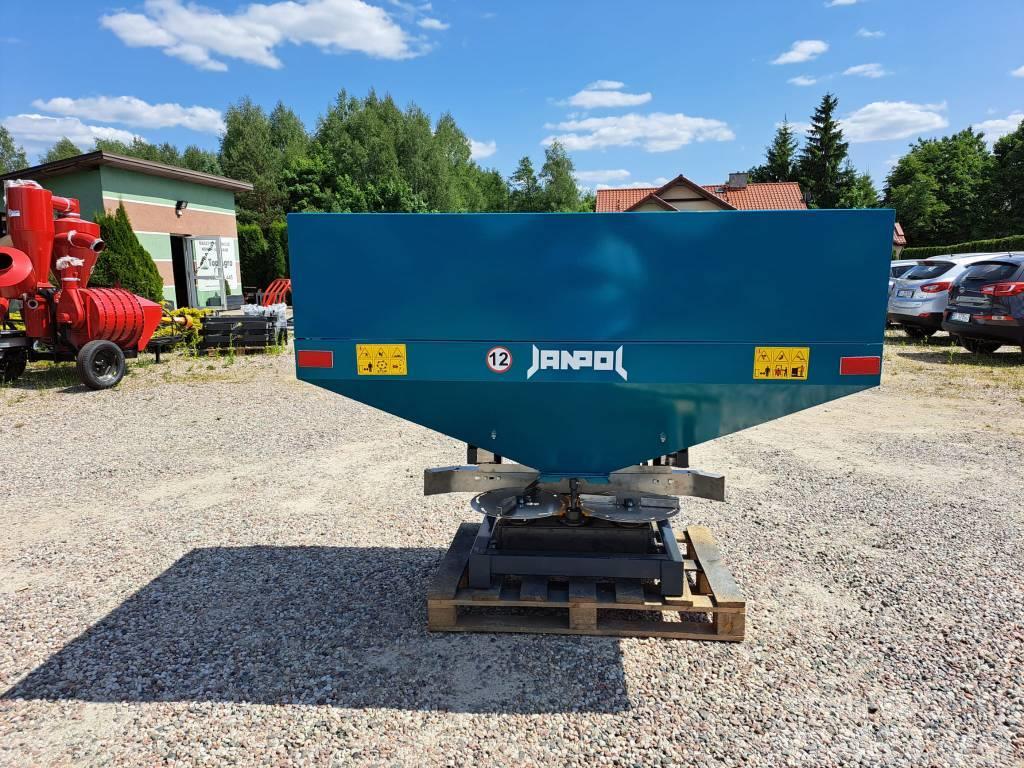 Janpol Premium 1500 fertilizer spreader / rozsiewacz 1500 Rozmetadlá priemyselných hnojív