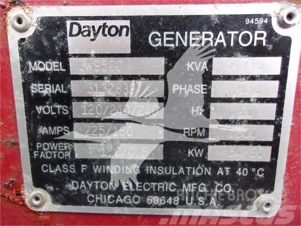 Dayton 60 KW Naftové generátory