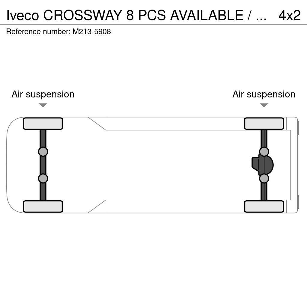 Iveco CROSSWAY 8 PCS AVAILABLE / EURO EEV / 44 SEATS + 3 Medzimestské autobusy