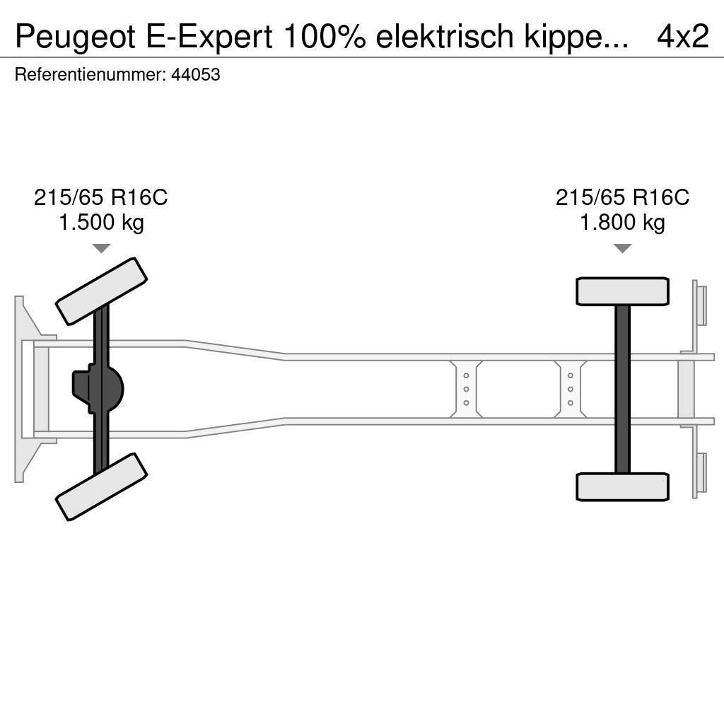 Peugeot E-Expert 100% elektrisch kippende zijlader Smetiarske vozidlá