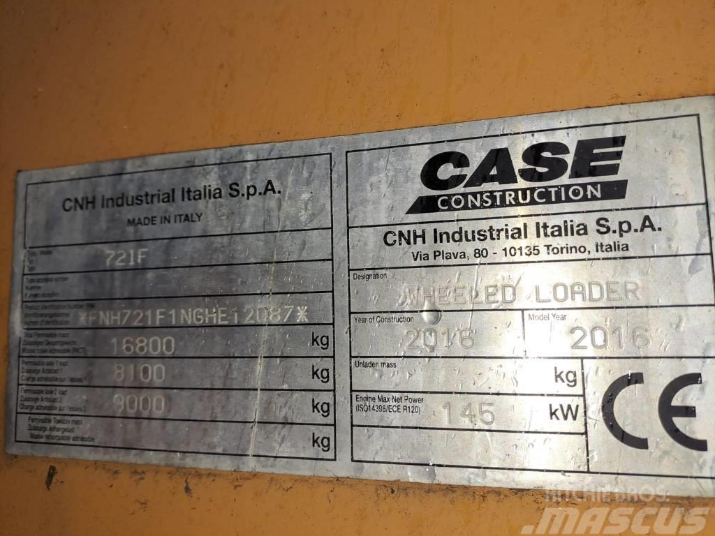 CASE 721 F XR Kolesové nakladače