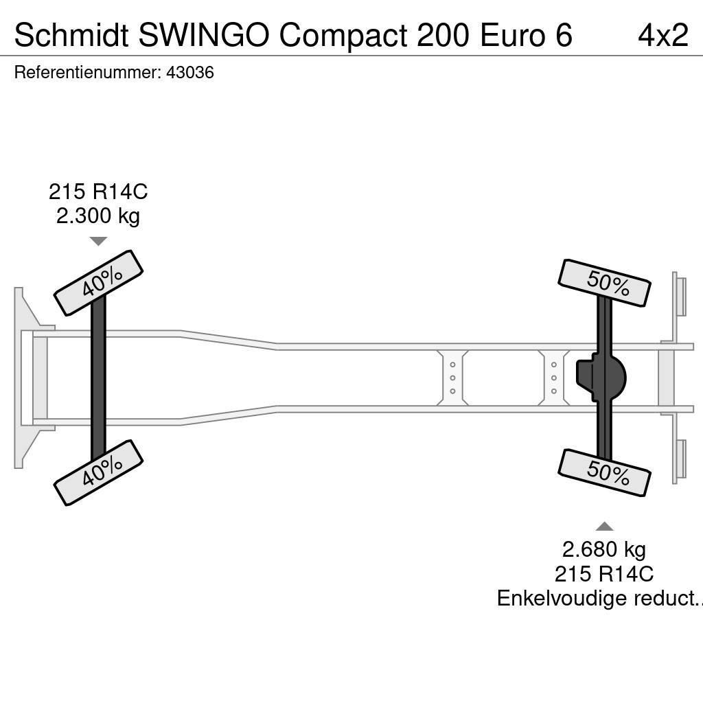 Schmidt SWINGO Compact 200 Euro 6 Zametacie vozidlá