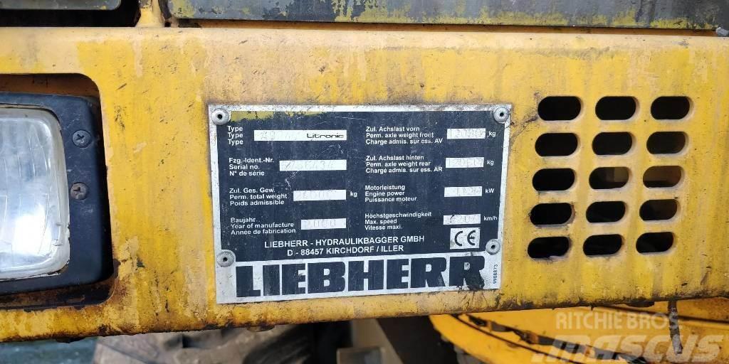 Liebherr A924 Kolesové rýpadlá