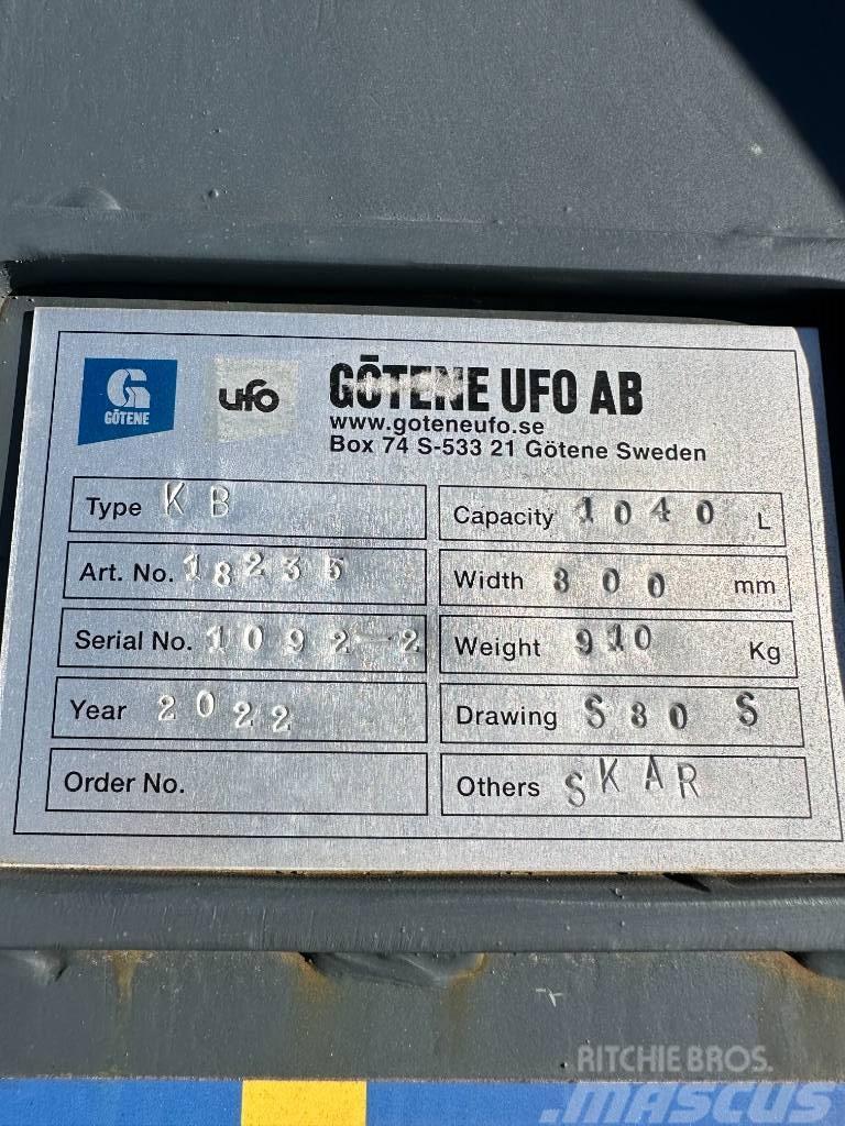 UFO KB-S80 Pásové rýpadlá