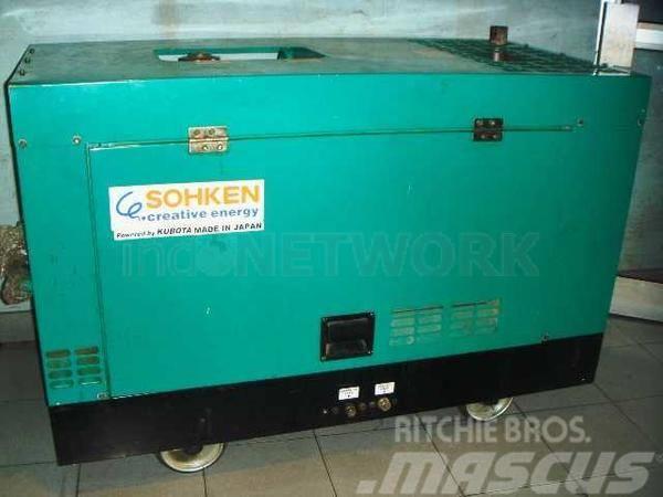 Kubota powered diesel generator set J320 Naftové generátory