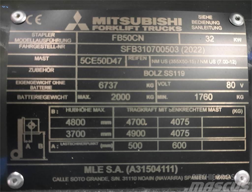 Mitsubishi FB50CN Akumulátorové vozíky