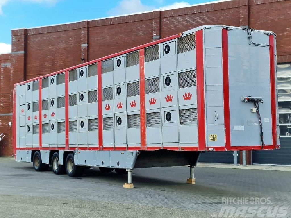  CUPPERS 3 deck livestock trailer - Water & Ventila Návesy na prepravu zvierat