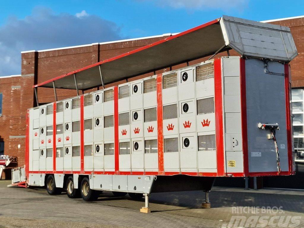  CUPPERS 3 deck livestock trailer - Water & Ventila Návesy na prepravu zvierat