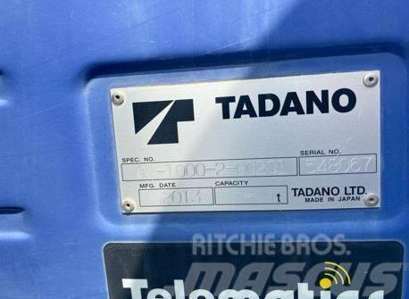 Tadano GR 1000 XL-2 Žeriavy pre ťažký terén