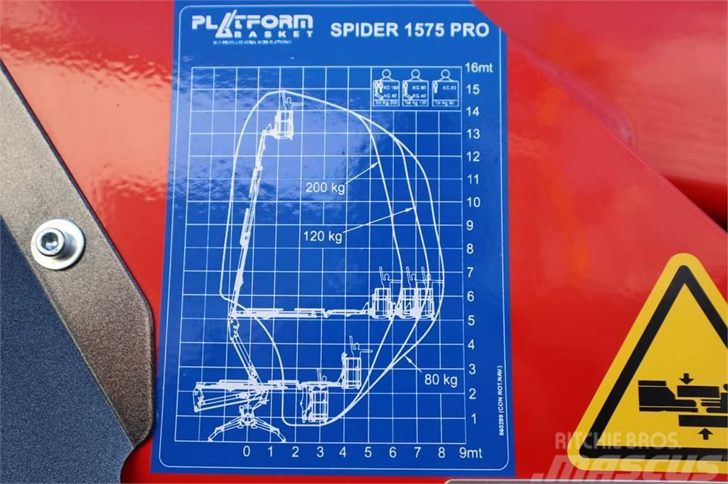  PLATFORM BAS Spider 15.75 PRO CE Declaration, Vali Ďalšie zdvíhacie zariadenia a plošiny