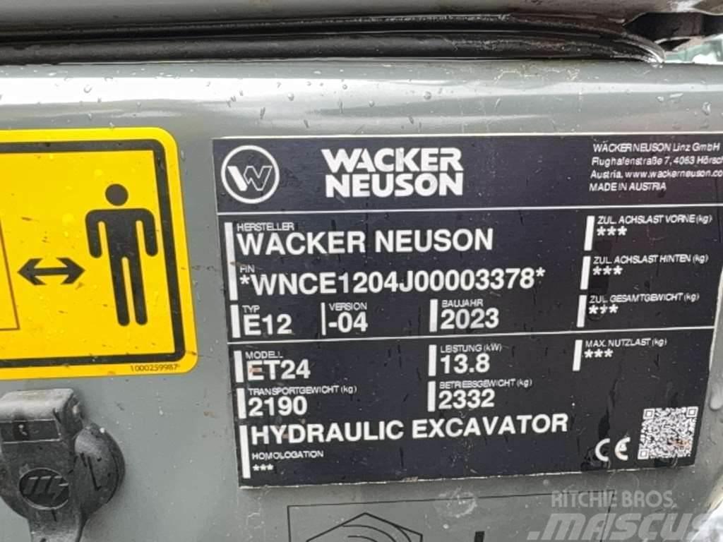 Wacker Neuson ET 24 Mini rýpadlá < 7t