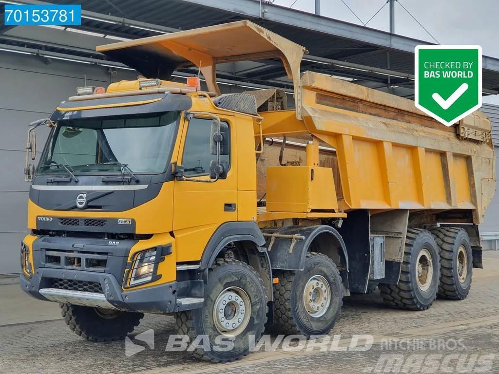 Volvo FMX 520 8X4 40 tonnes payload | 34m3 Pusher |Minin Sklápače