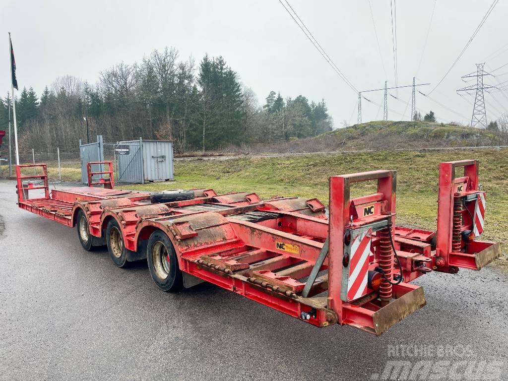NC 3-axlad Traktordragen Skogsagri begagnad Nízko rámové nákladné automobily