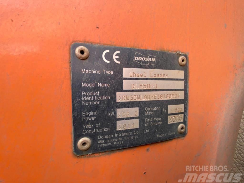 Doosan DL 550-3 Kolesové nakladače