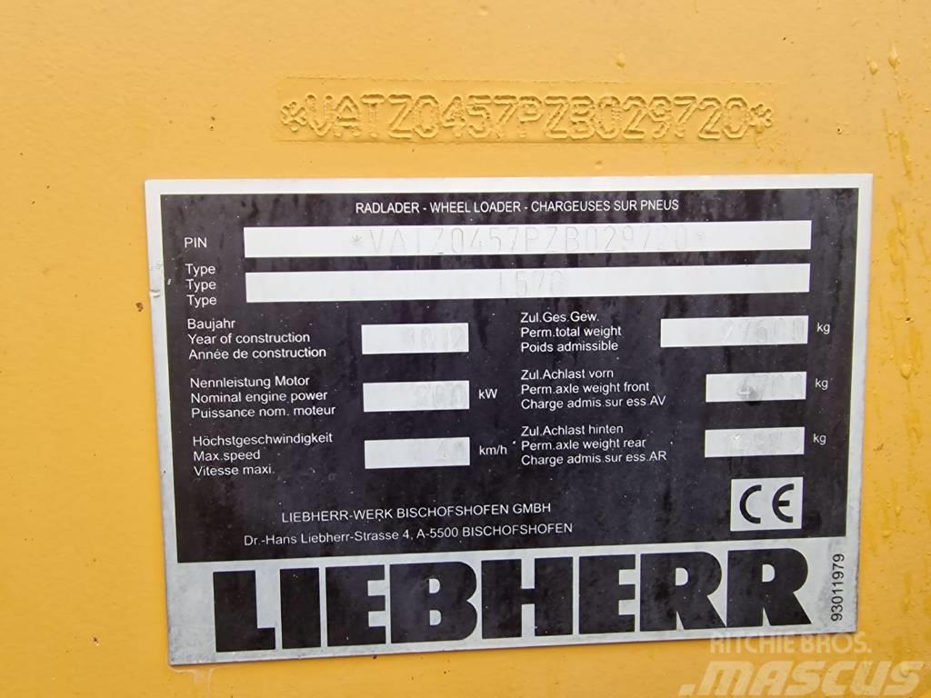 Liebherr L 576 2PLUS2 Bj 2012' Kolesové nakladače