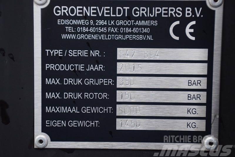  Groeneveldt houtgrijper EVAX 800-30-2-1650:894 Čeľuste na papierové role