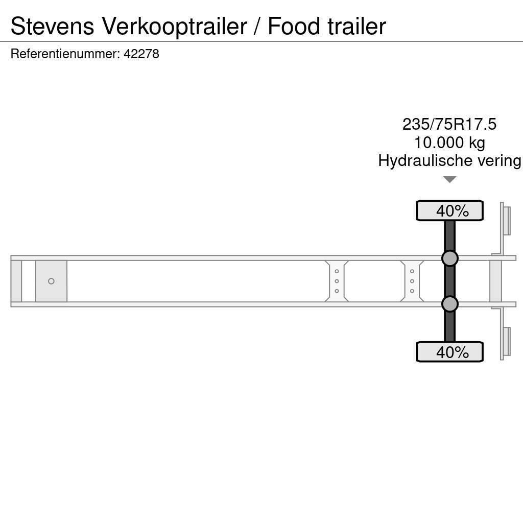Stevens Verkooptrailer / Food trailer Chladiarenské návesy