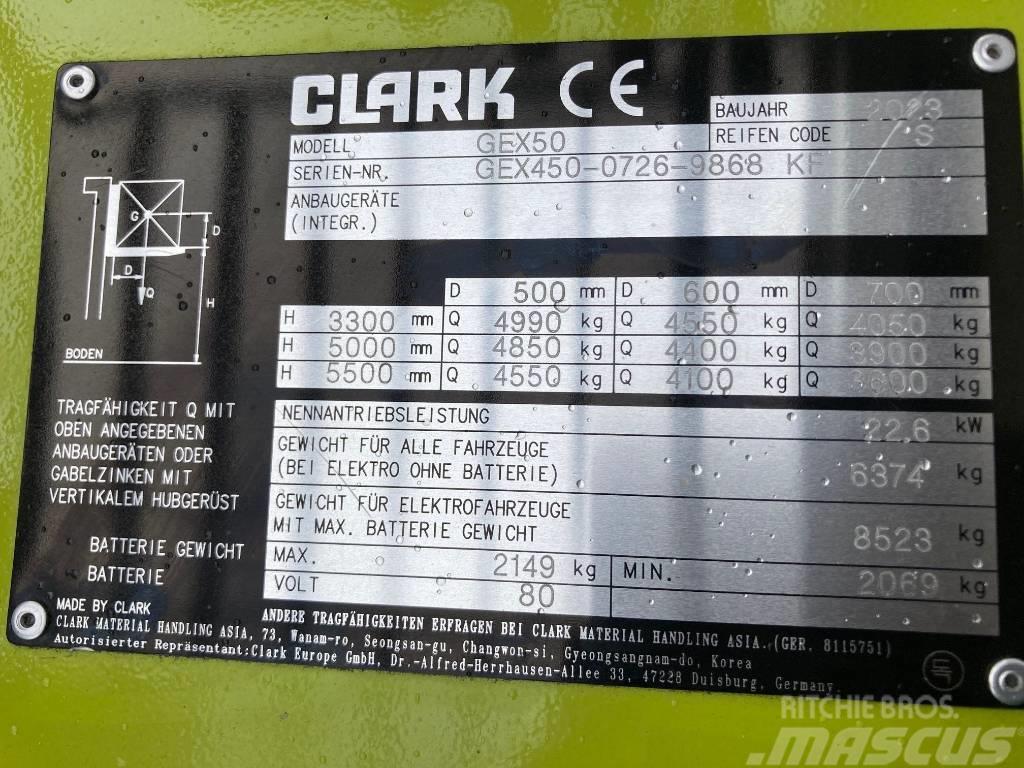Clark GEX 50 Akumulátorové vozíky