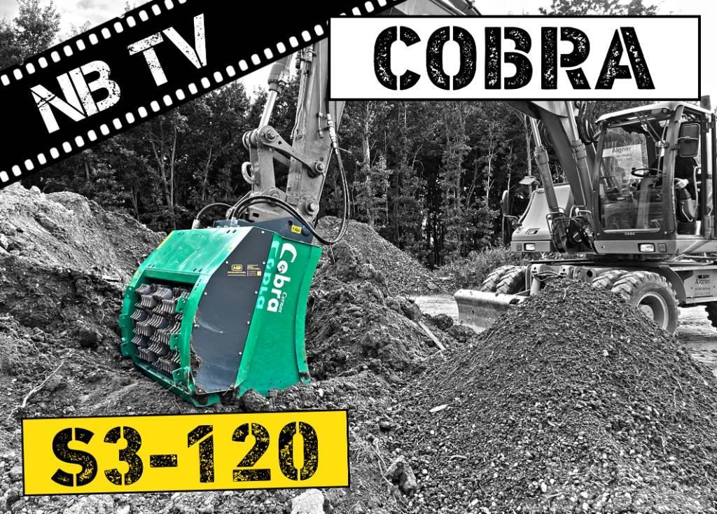 Cobra Siebschaufel S3-120 | Schaufelseparator Bagger Preosievacie lopaty
